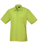 Short sleeve poplin shirt