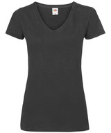 Women's valueweight v-neck T SS047