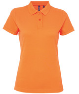 Women's polycotton blend polo