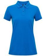 Women's polycotton blend polo