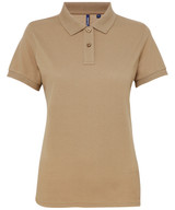 Women's polycotton blend polo