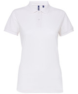 Women's polycotton blend polo