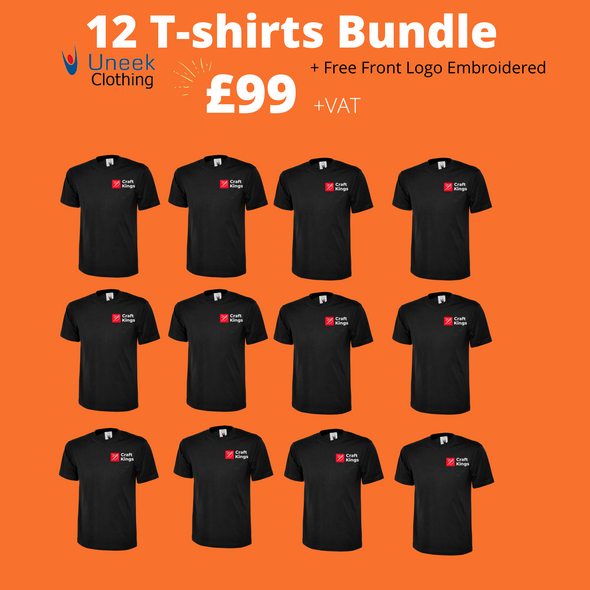 12 T-shirts Bundle