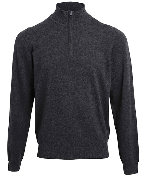 ¼ zip knitted sweater PR695