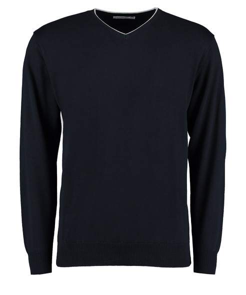 Contrast Arundel sweater KK358