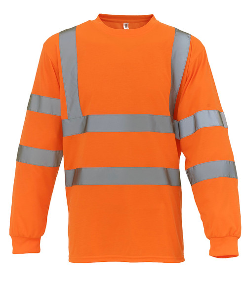 Hi-vis long sleeve t-shirt