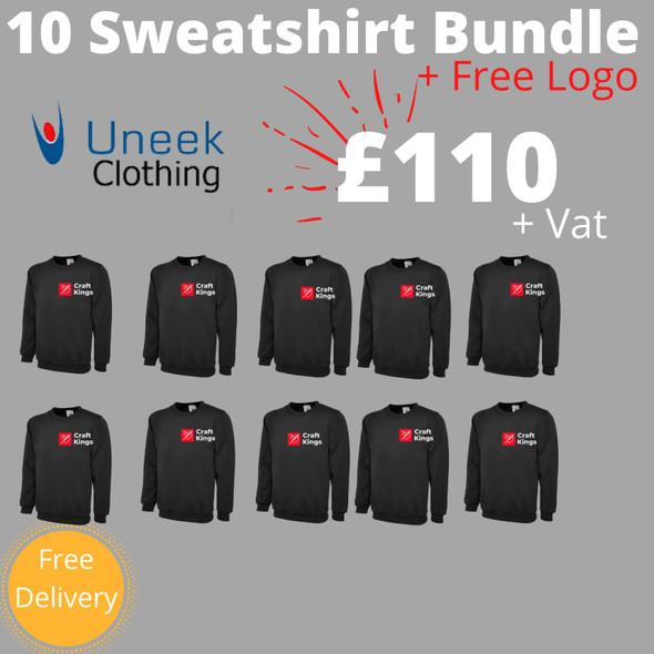 10 Sweatshirt Bundle