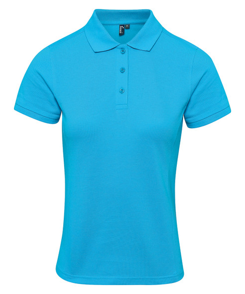 Women's Coolchecker® plus piqué polo with CoolPlus®