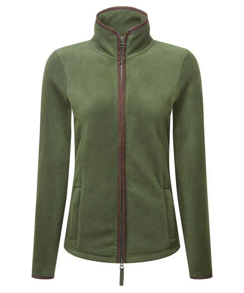 Women's artisan fleece jacket