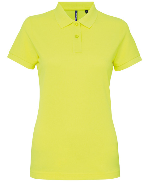 Women's polycotton blend polo