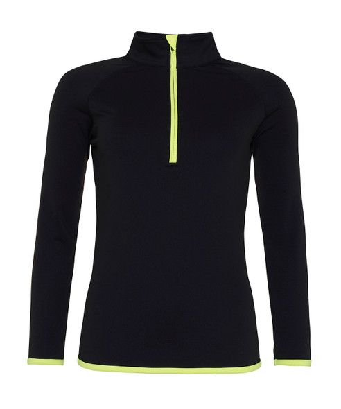 Women's cool ½ zip sweatshirt