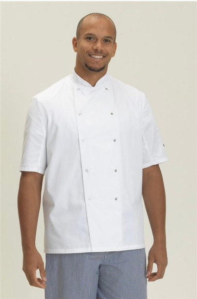 Embroidered White Chef Jacket UK By Craft Kings