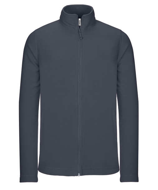 Full-zip microfleece jacket