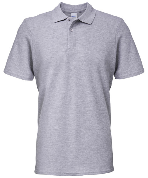 Softstyle adult double piqué polo