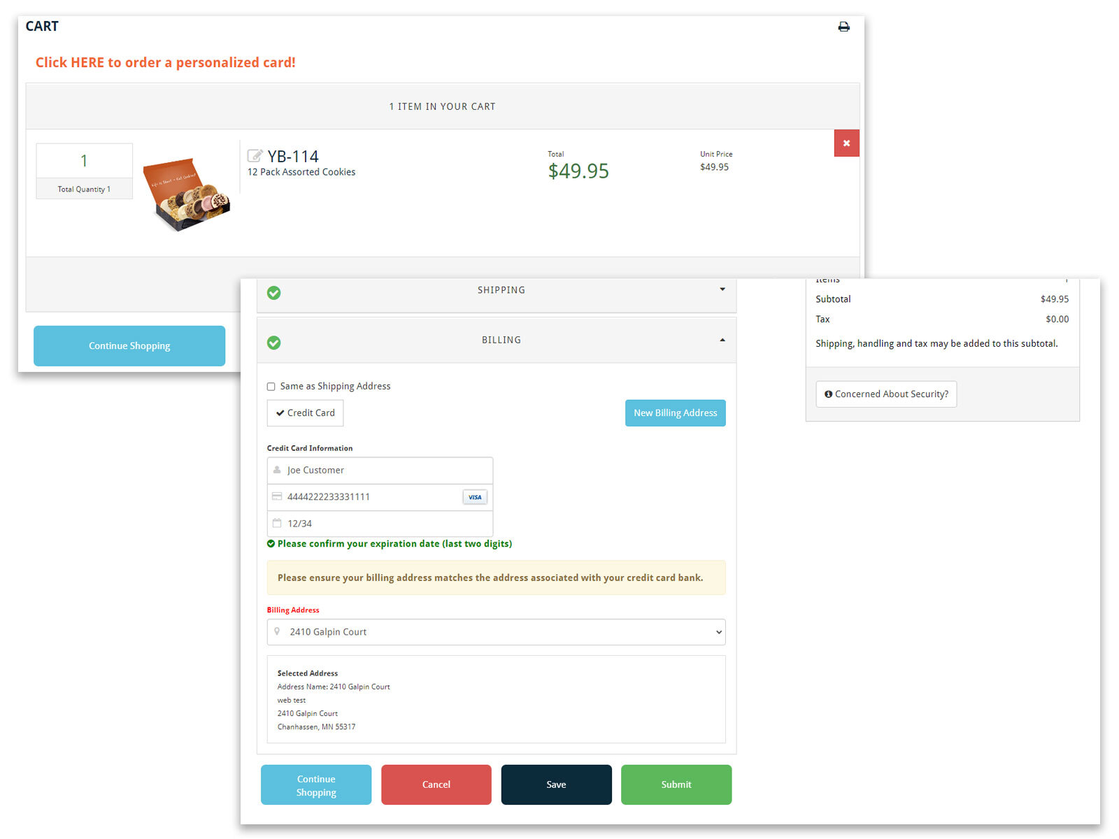 Cart-Checkout