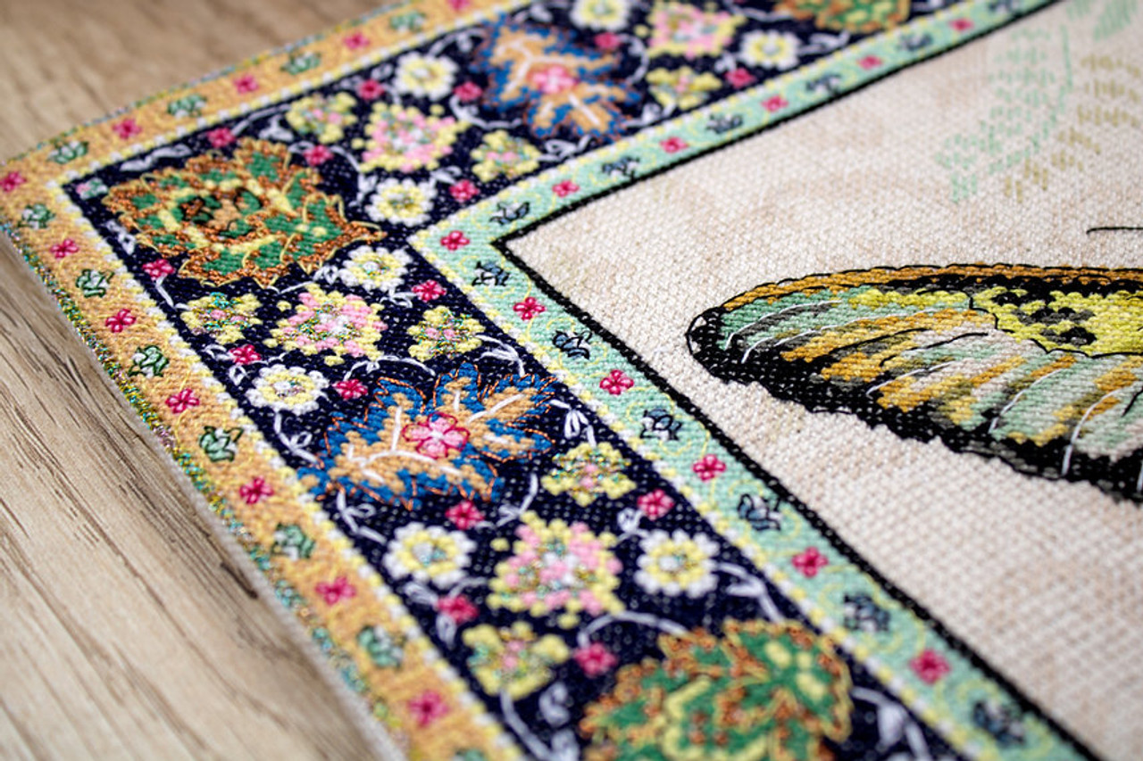 Vintage Butterfly Letistitch Counted Cross Stitch Kit