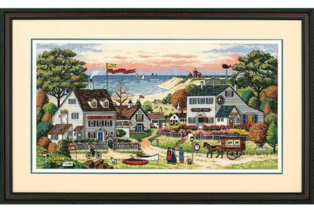 Cozy Cove - Dimensions Gold Collections Counted Cross Stitch Kit