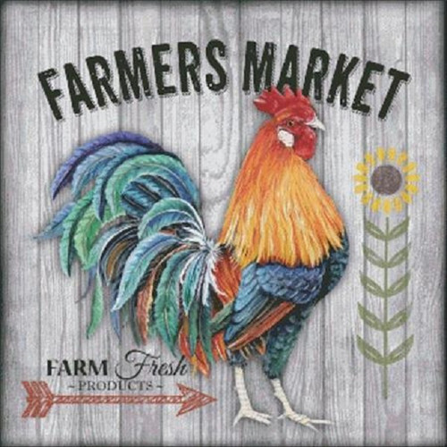 Farmers Market 3 Counted Cross Stitch Pattern