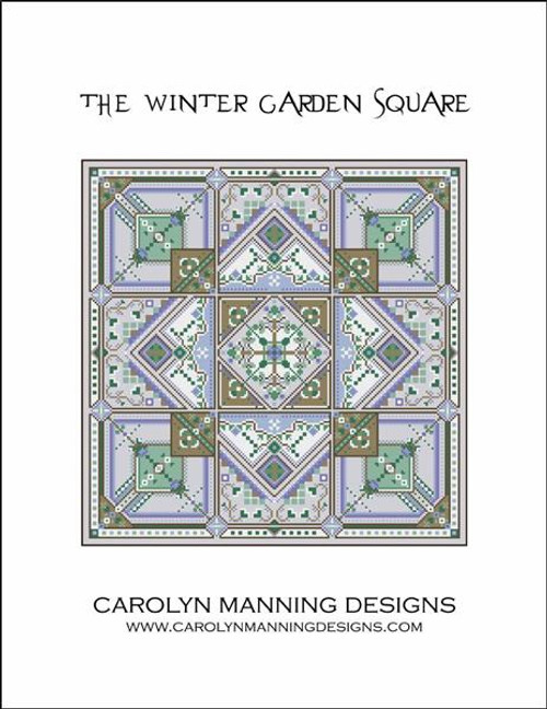 The Winter Garden Square Counted Cross Stitch Pattern