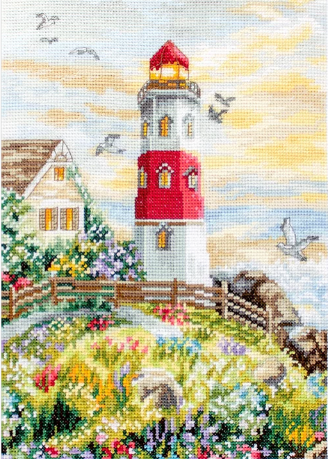 The Lighthouse Letistitch Counted Cross Stitch Kit