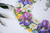 Wreath with Irises - Merejka Counted Cross Stitch Kit