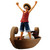 Monkey D. Luffy I'm Going To Become The King Of The Pirates!!!! (Memories Of Adventure and The Shipping Route The Future) "One Piece", Ichibansho Revible Moment Figure
