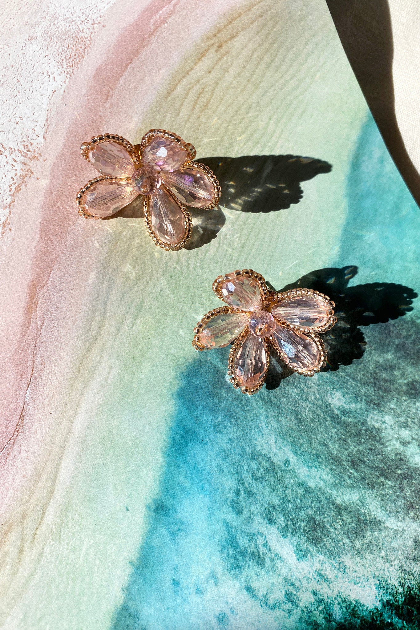 Eden Gold Earrings - Rose Gold | Sage and Paige AUS.