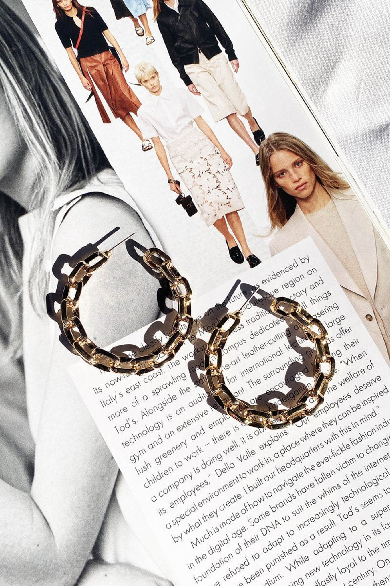 Paint Me Gold Earrings | Sage and Paige AUS.