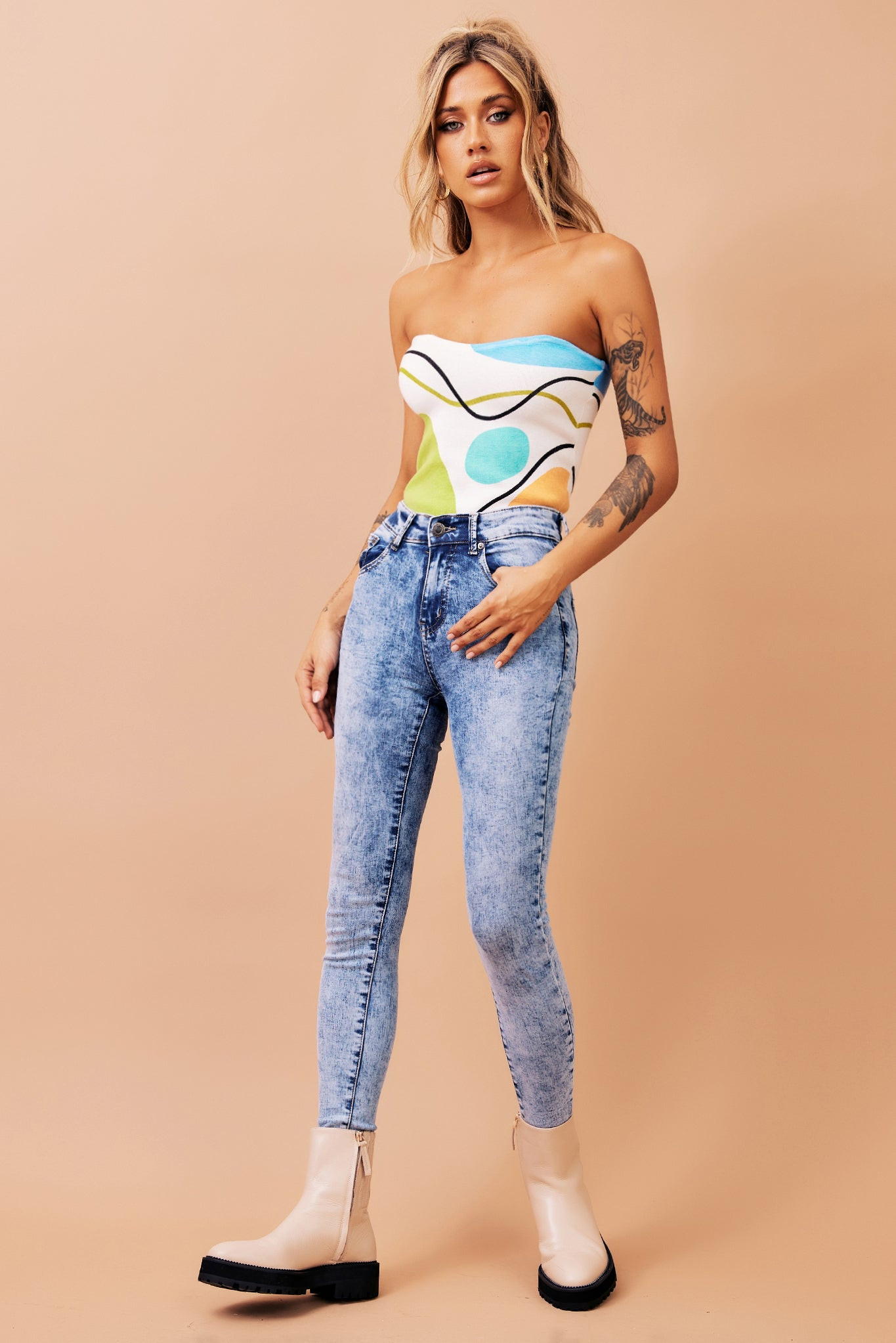 Sonia Jeans - Washed Blue | Sage and Paige AUS.