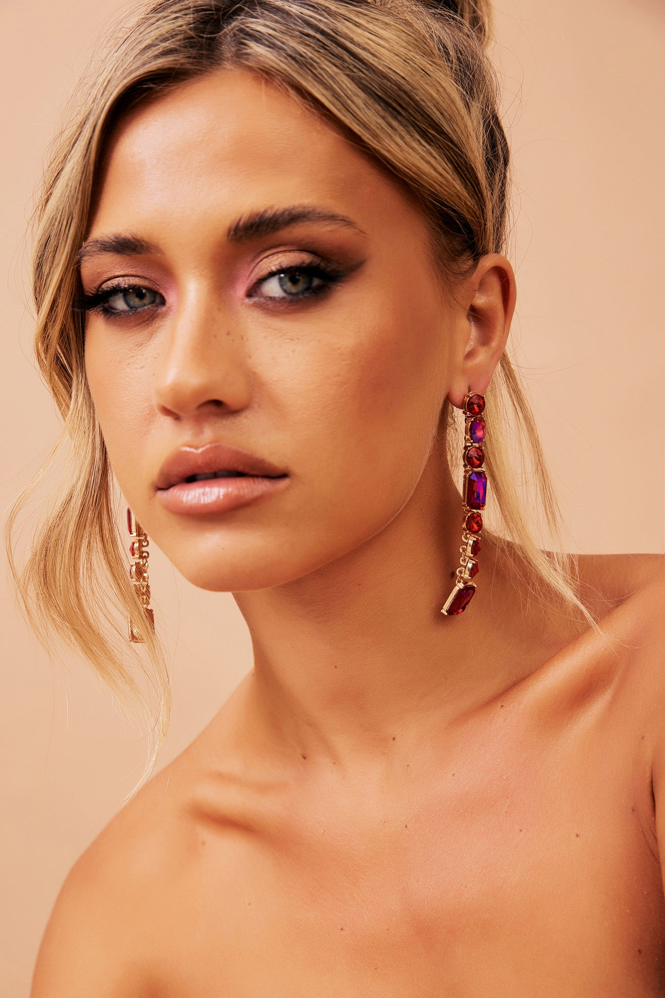 Starlight Earrings - Hot Pink | Sage and Paige AUS.