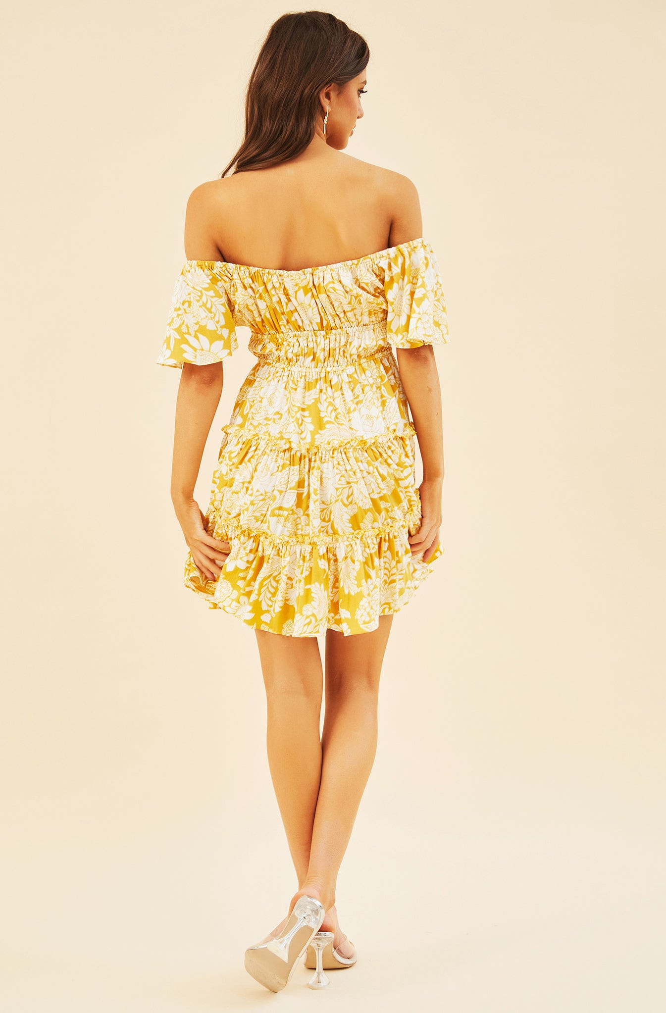 On Mine Mind Mini Dress - Yellow | Sage and Paige AUS.