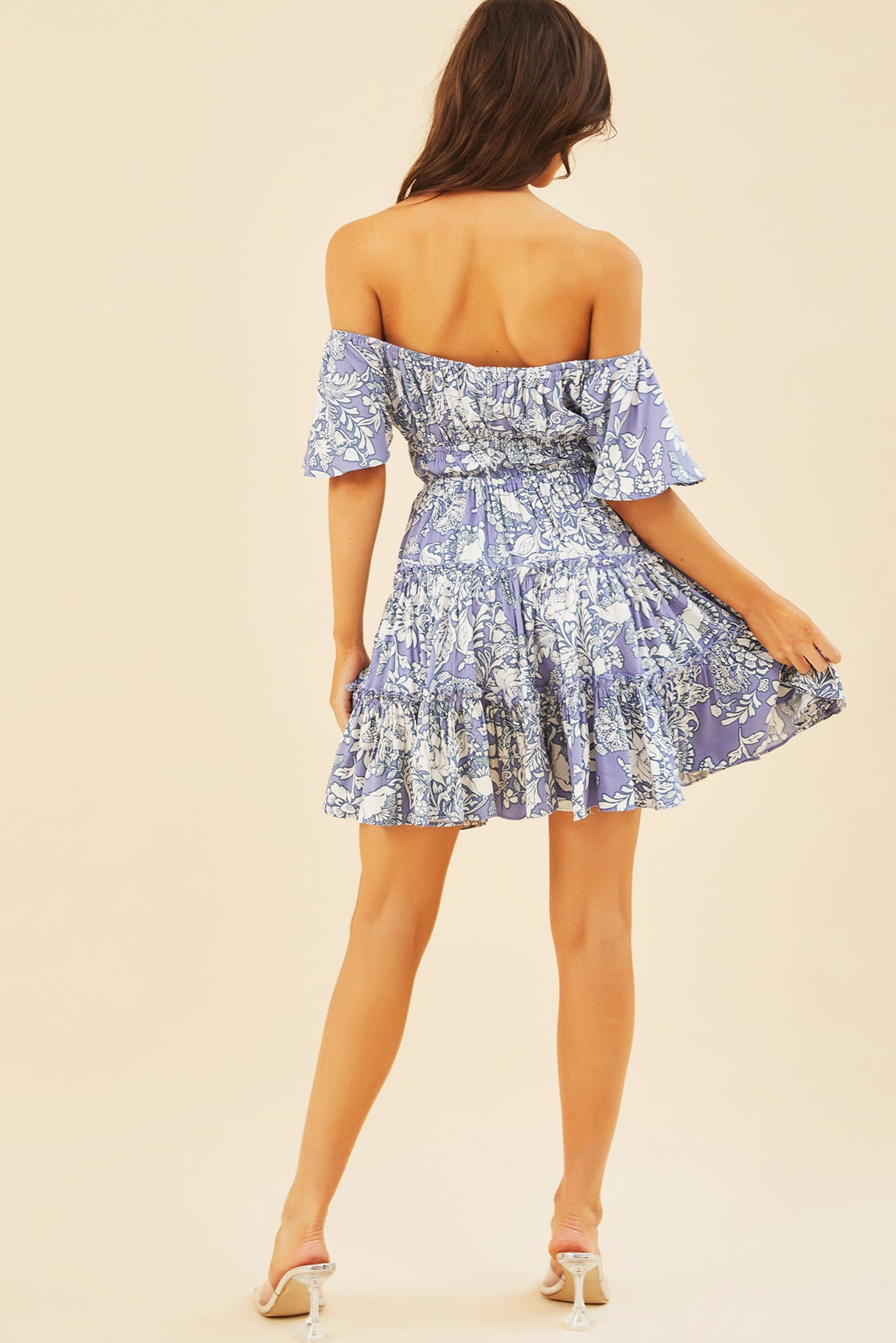 On Mine Mind Mini Dress - Blue | Sage and Paige AUS.