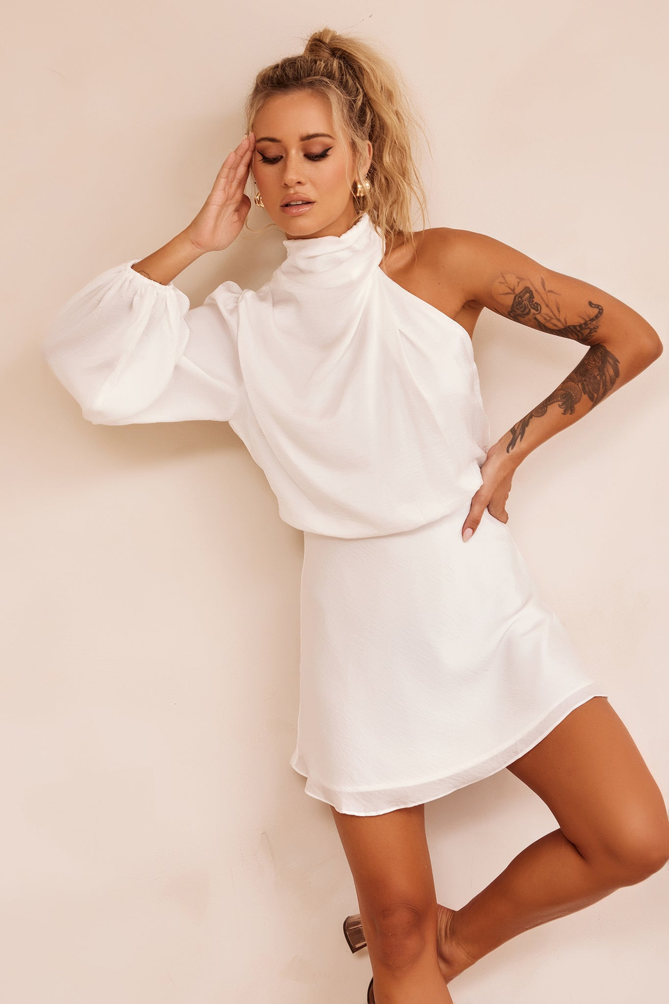 Differences Mini Dress - White | Sage and Paige AUS.