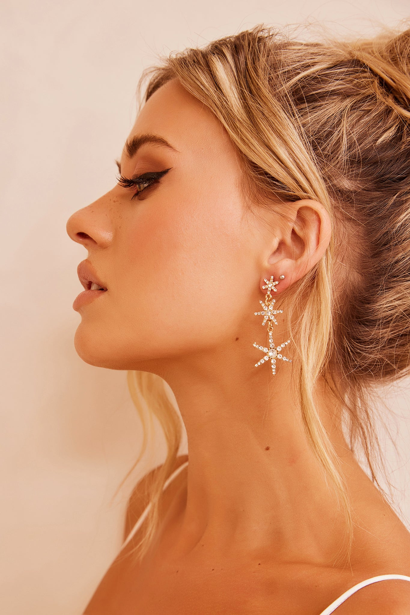 Tiana Earrings - Gold | Sage and Paige AUS.