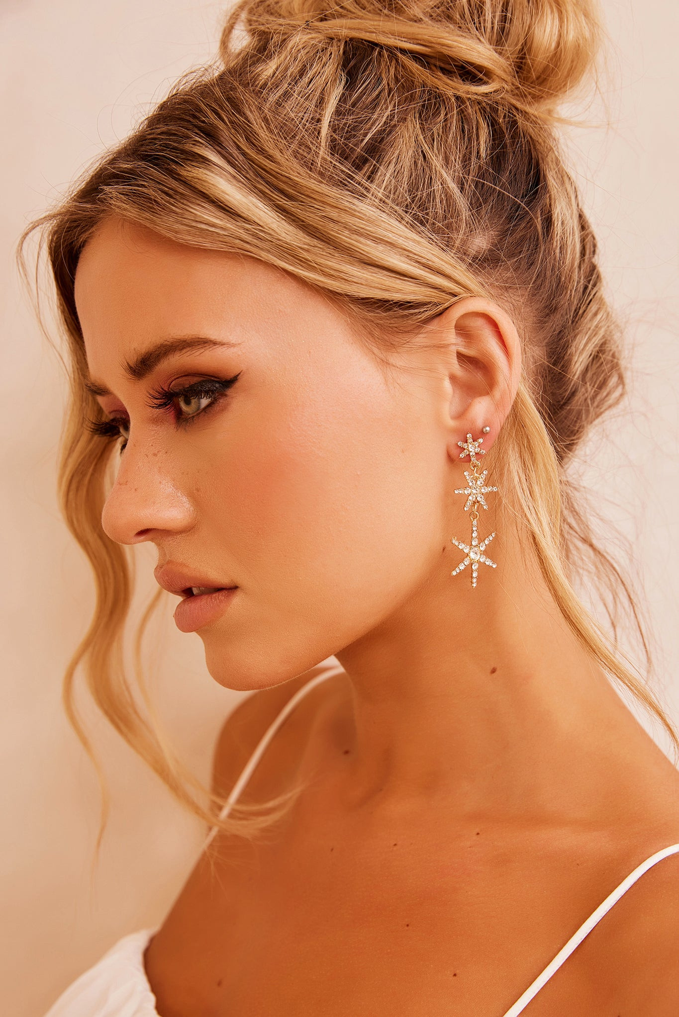 Tiana Earrings - Gold | Sage and Paige AUS.