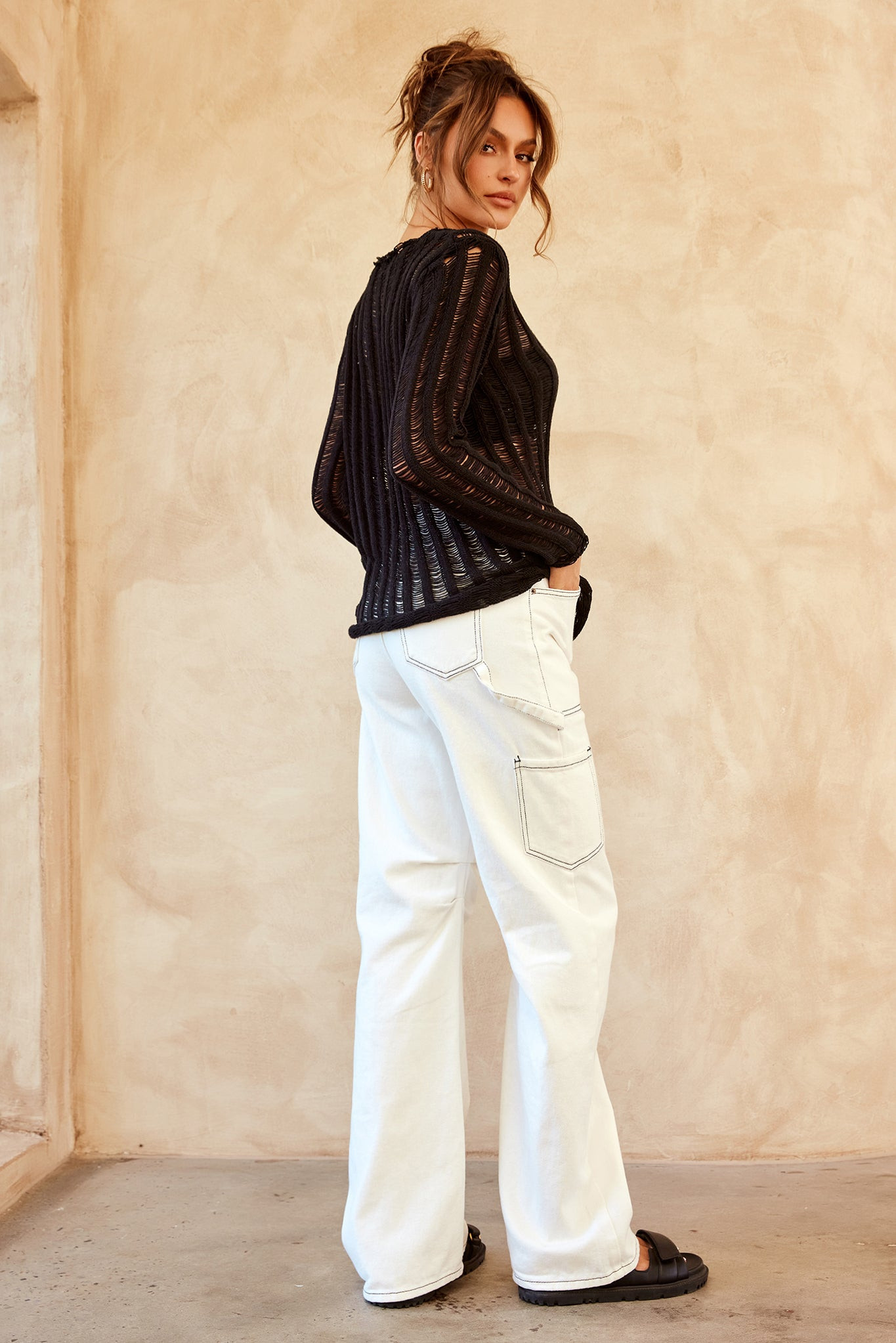 East End Top - Black | Sage and Paige AUS.