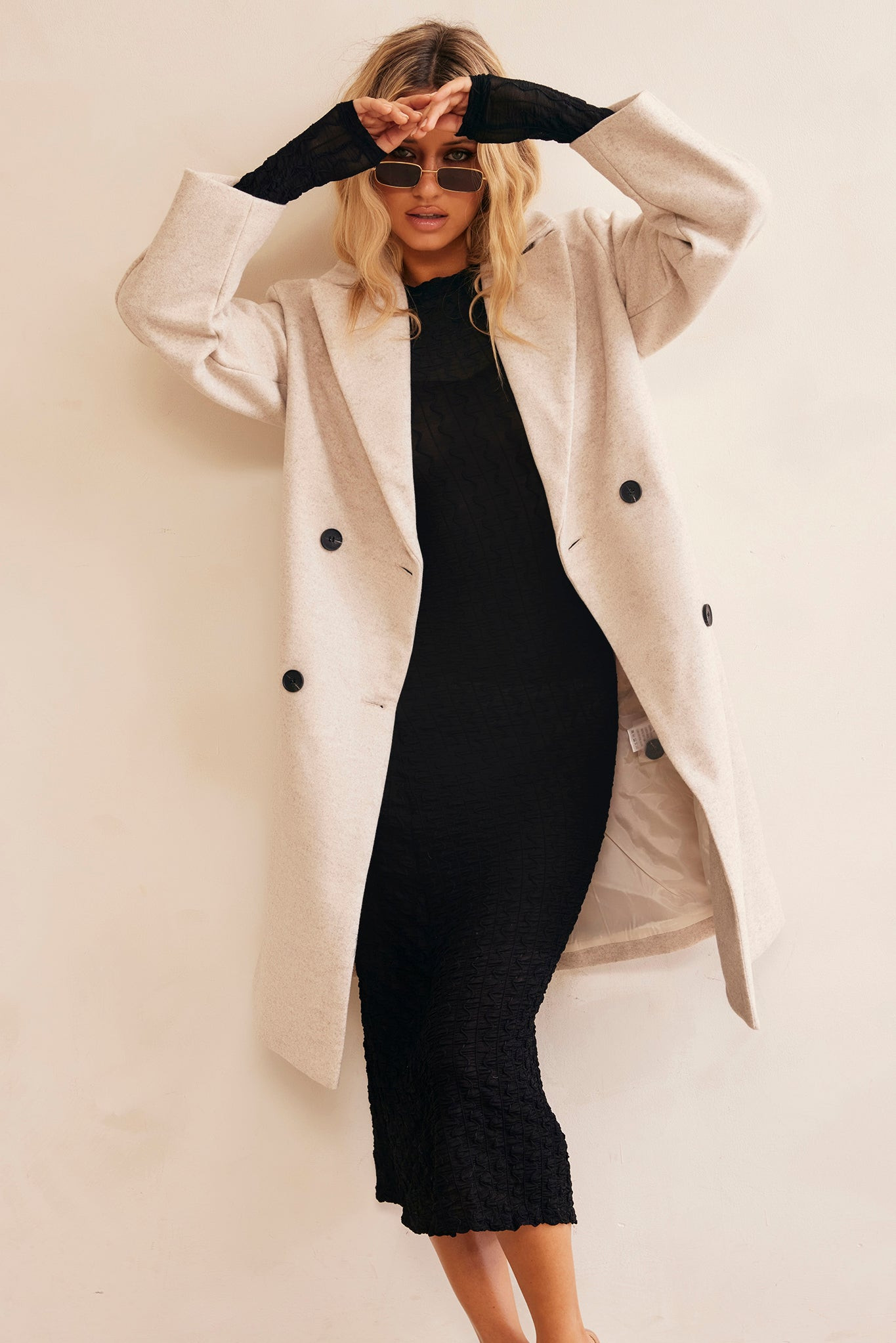 Beautiful Escape Coat - Beige | Sage and Paige AUS.