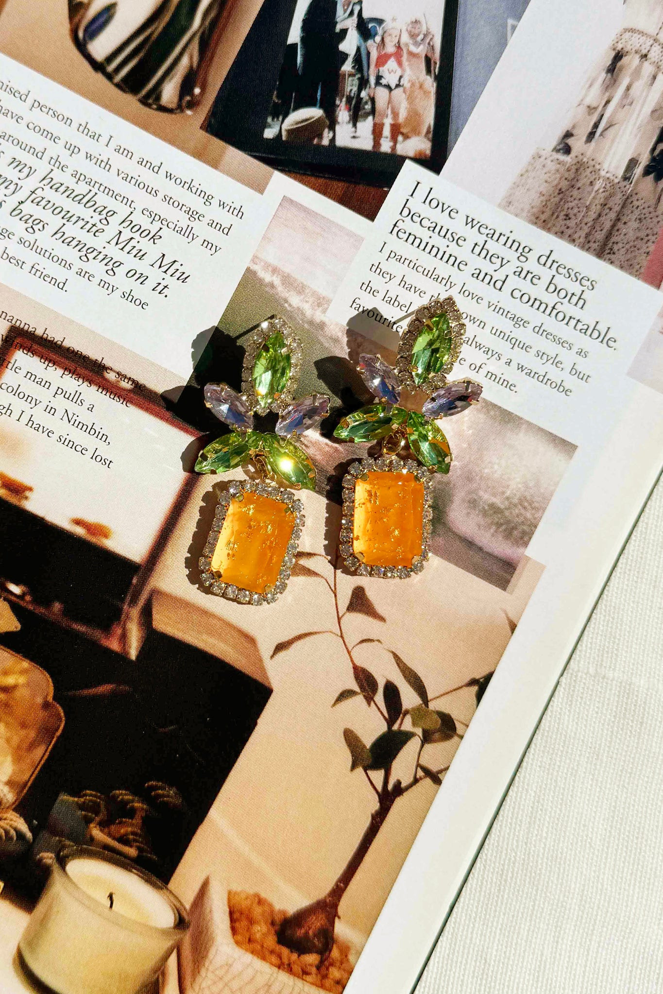 Amanda Earrings - Multi | Sage and Paige AUS.