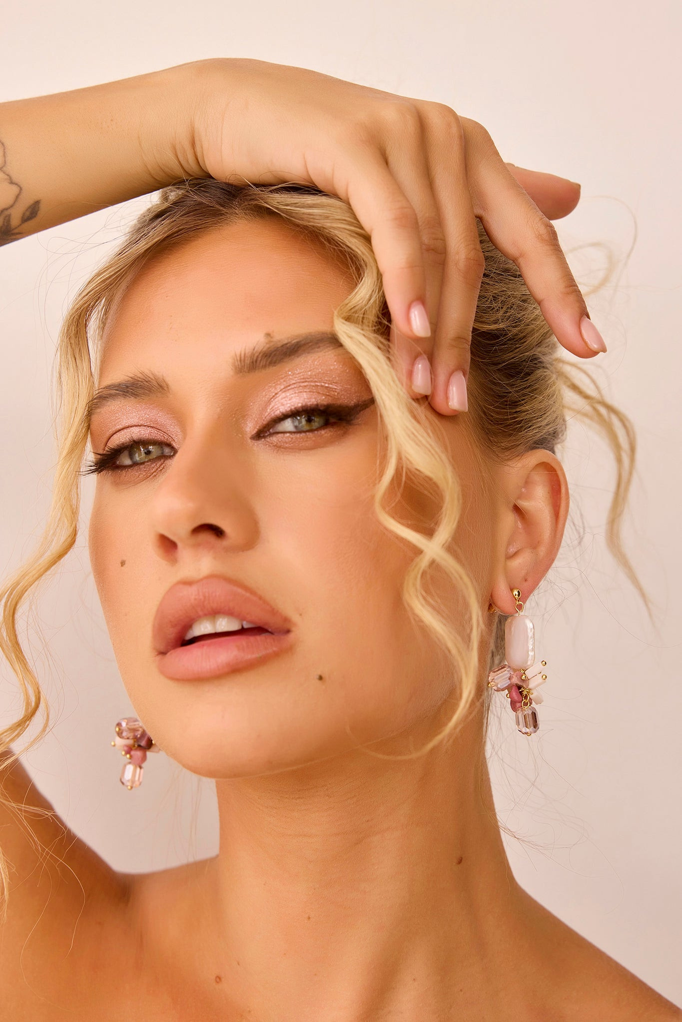 Summerhouse Earrings - Blush | Sage and Paige AUS.