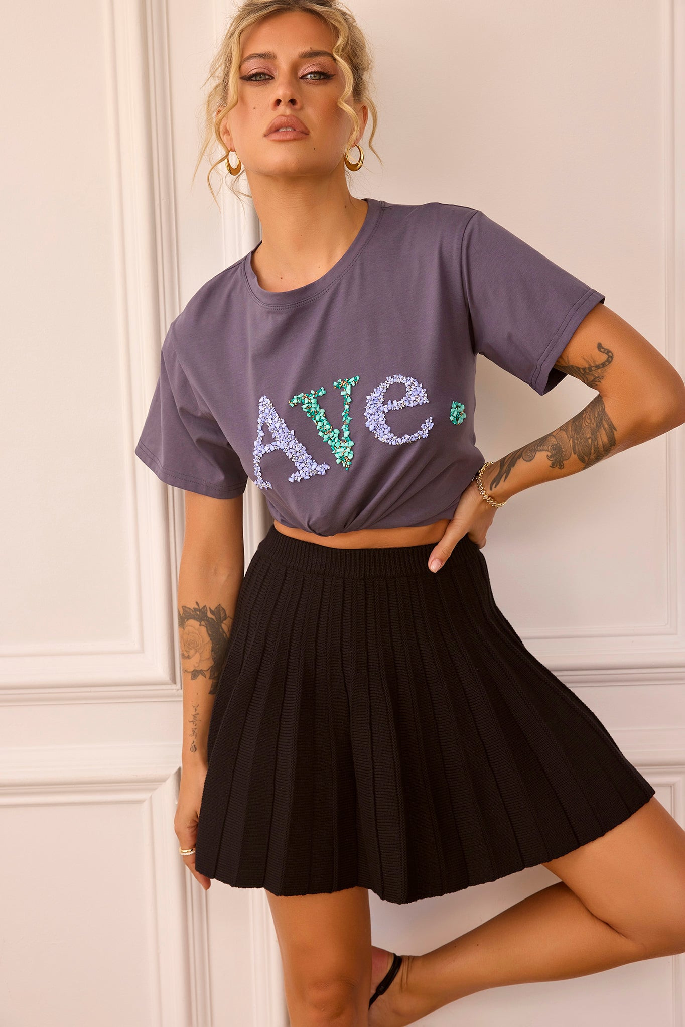 Soul Song Skirt - Black | Sage and Paige AUS.