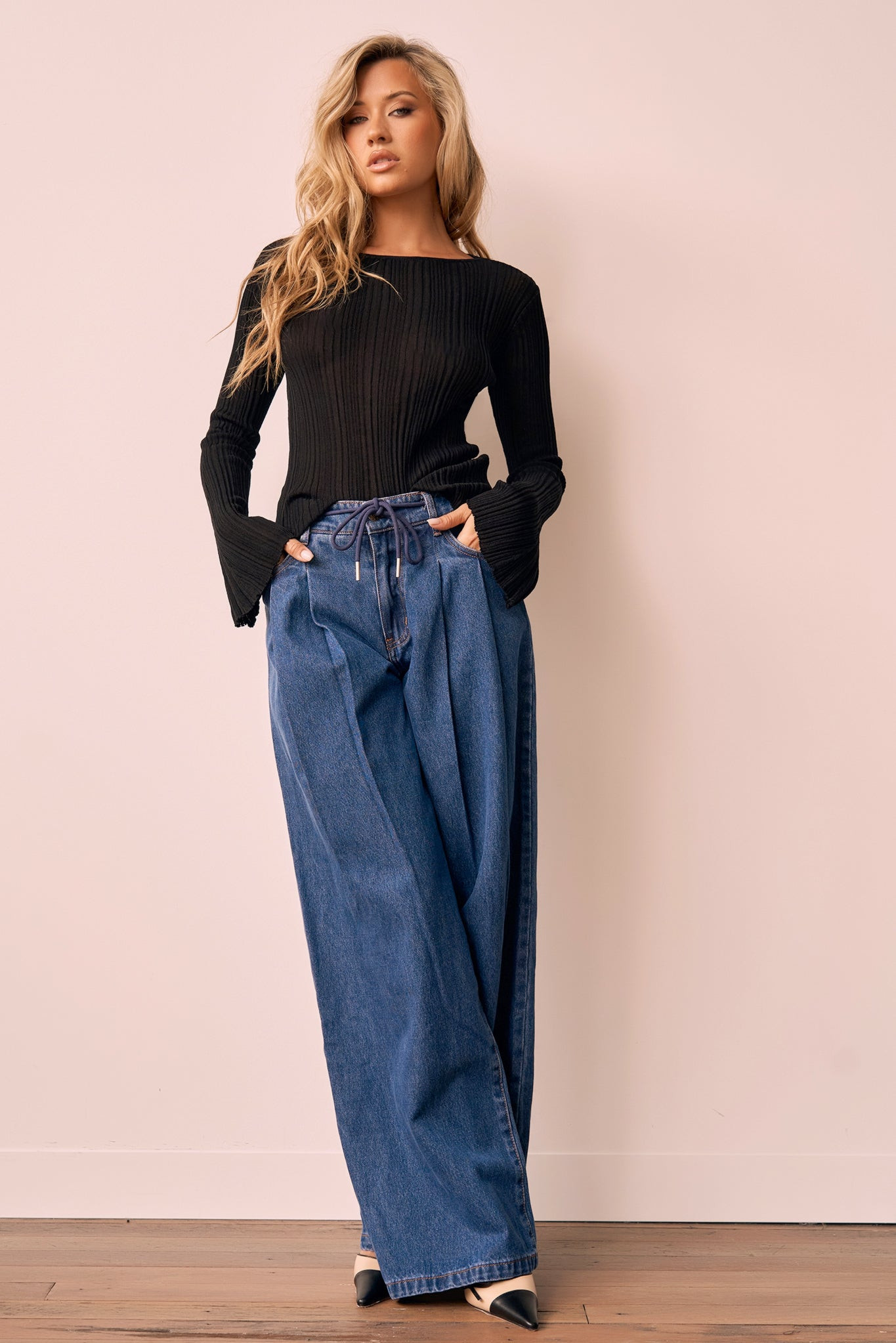 Suzy Jeans - Denim Blue | Sage and Paige AUS.