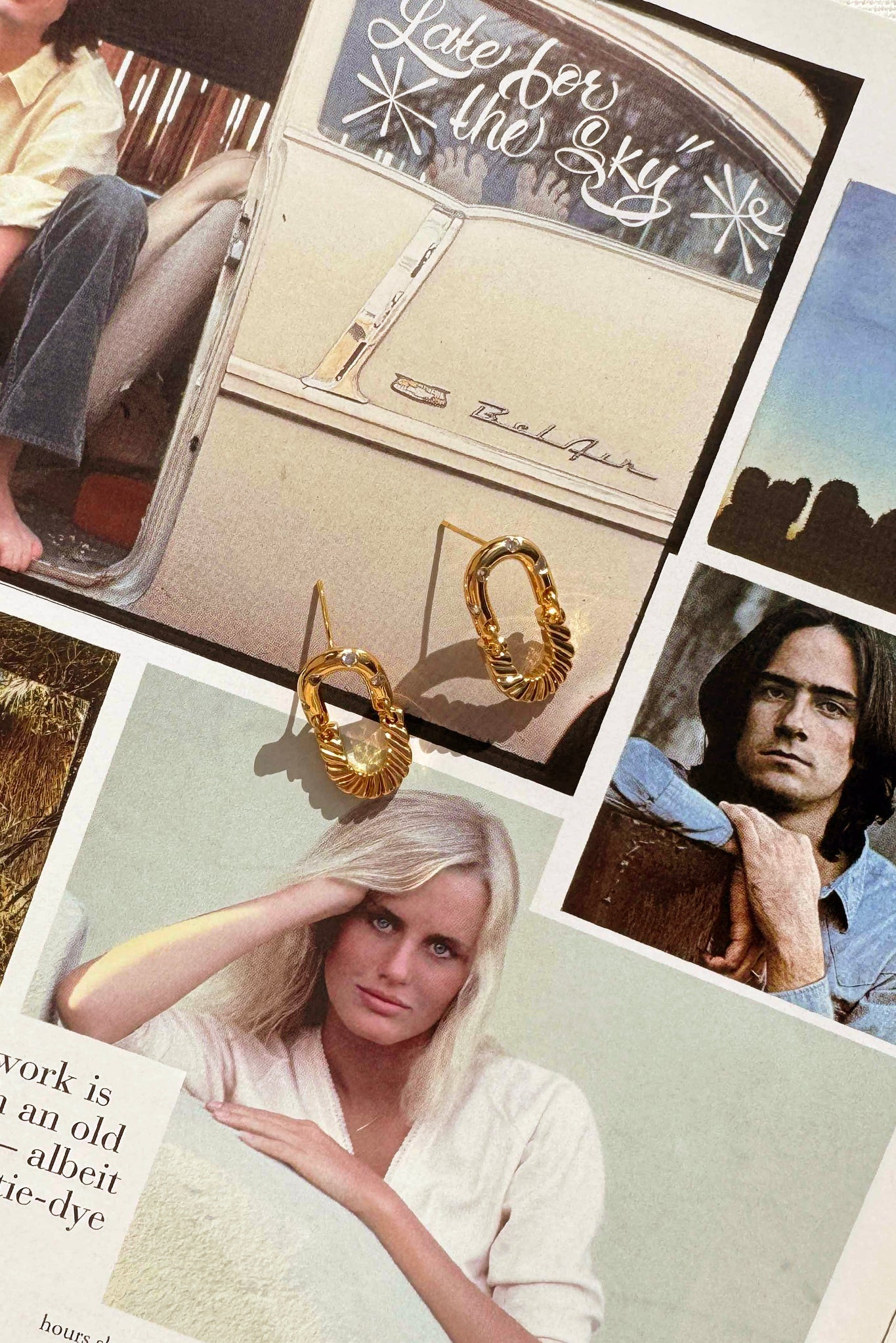 Rhythm Earrings - Gold | Sage and Paige AUS.