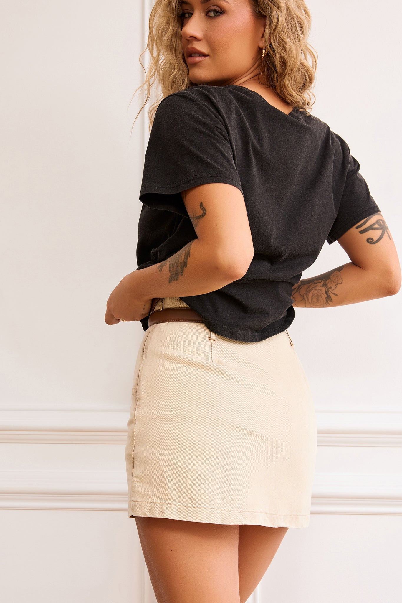 Anders Tee - Washed Black | Sage and Paige AUS.