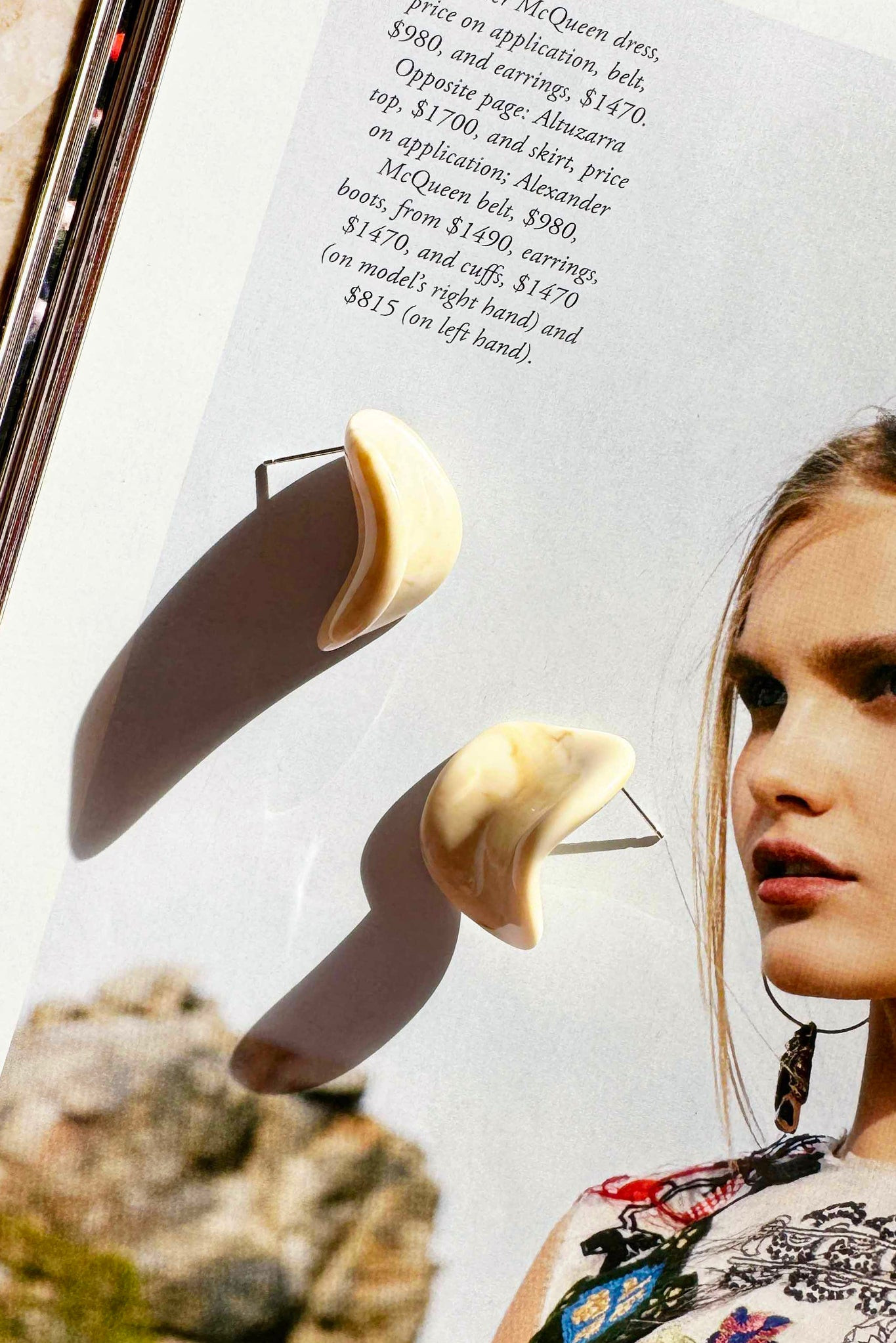 Better Me Earrings - Beige | Sage and Paige AUS.