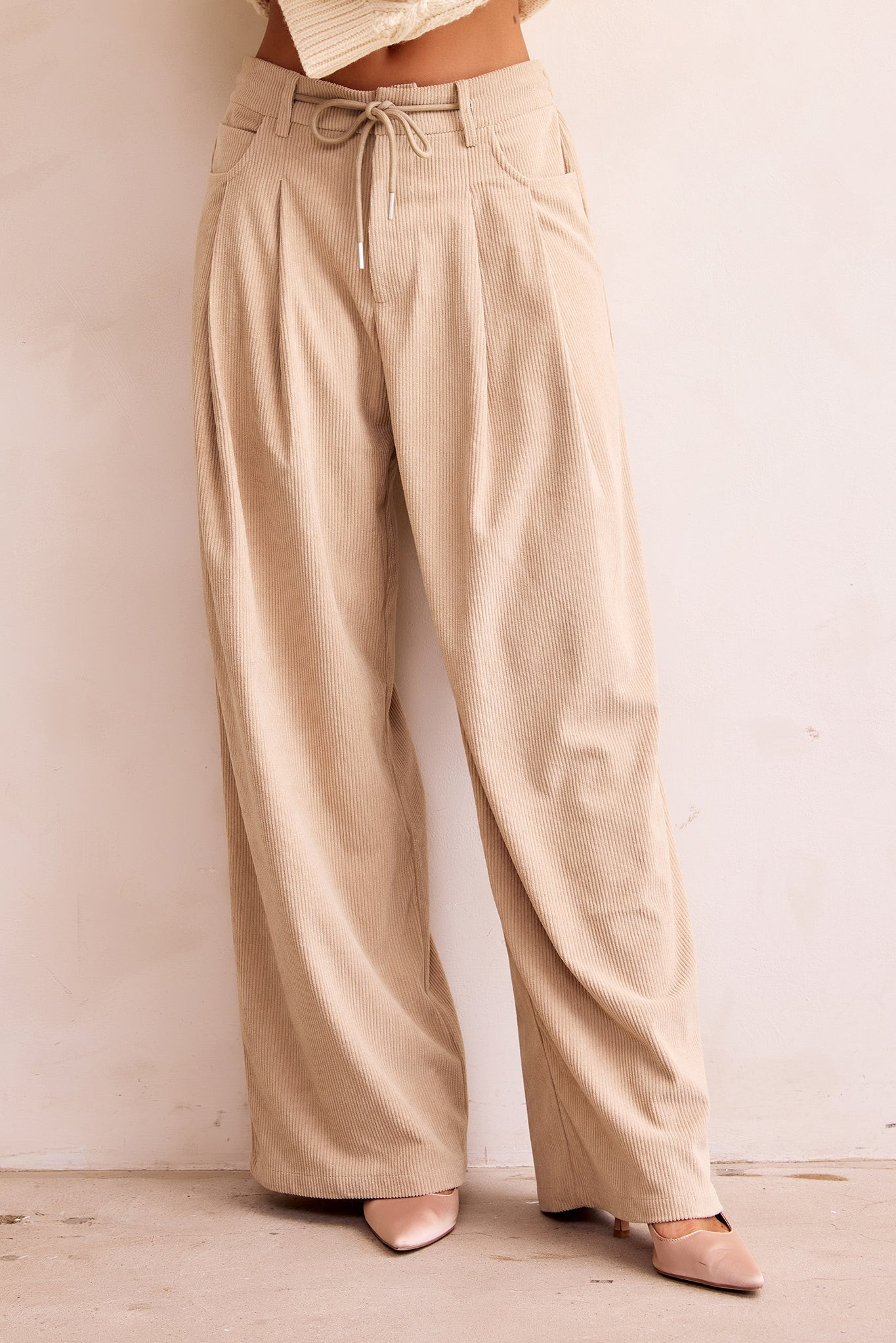 Suzy Pants - Latte | Sage and Paige AUS.