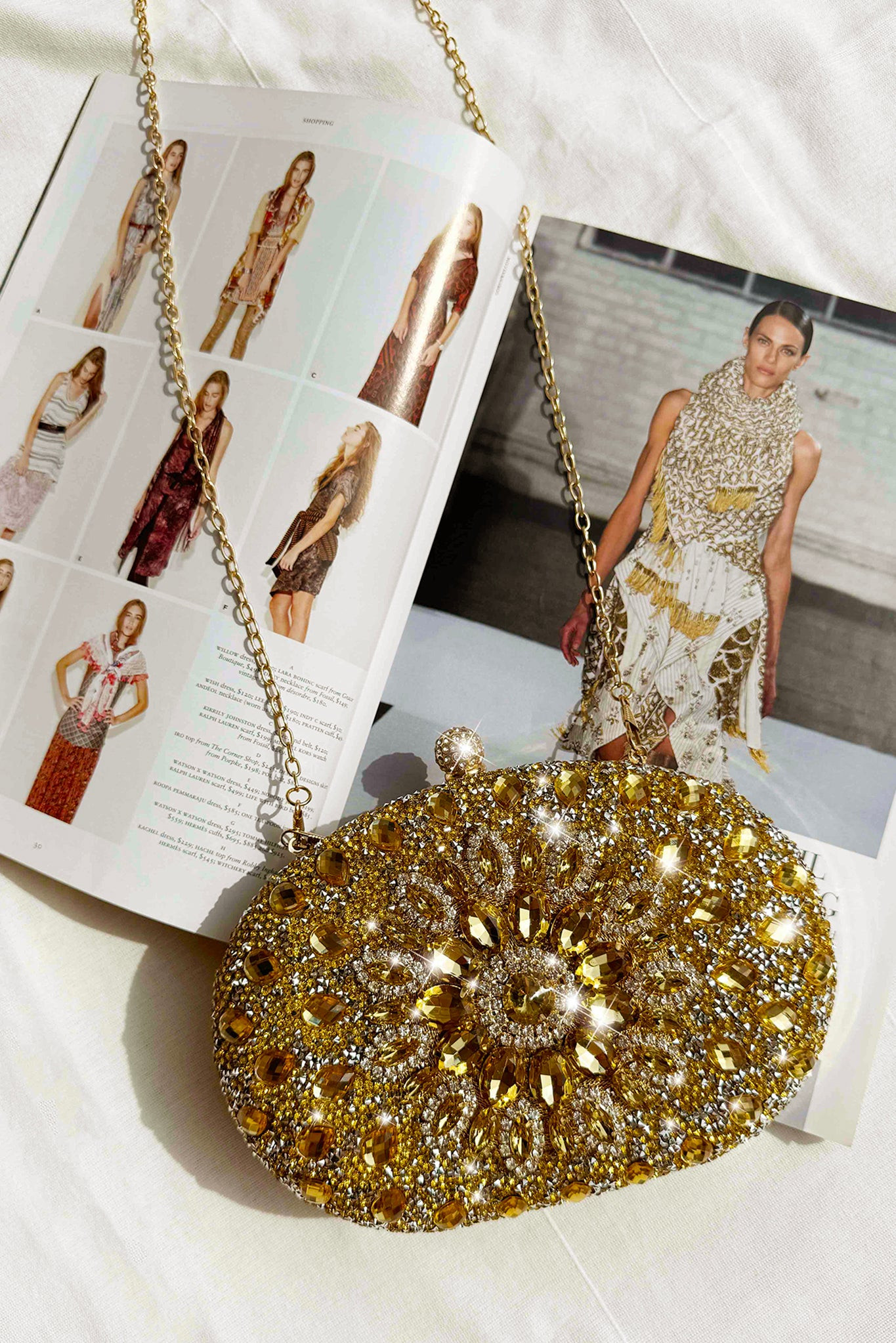 Return In City Bag - Gold | Sage and Paige AUS.