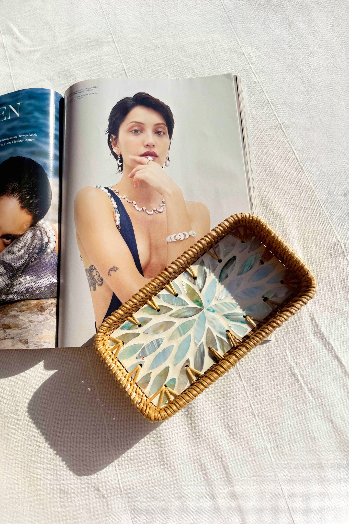 Brooke Tray Set - Aqua | Sage and Paige AUS.