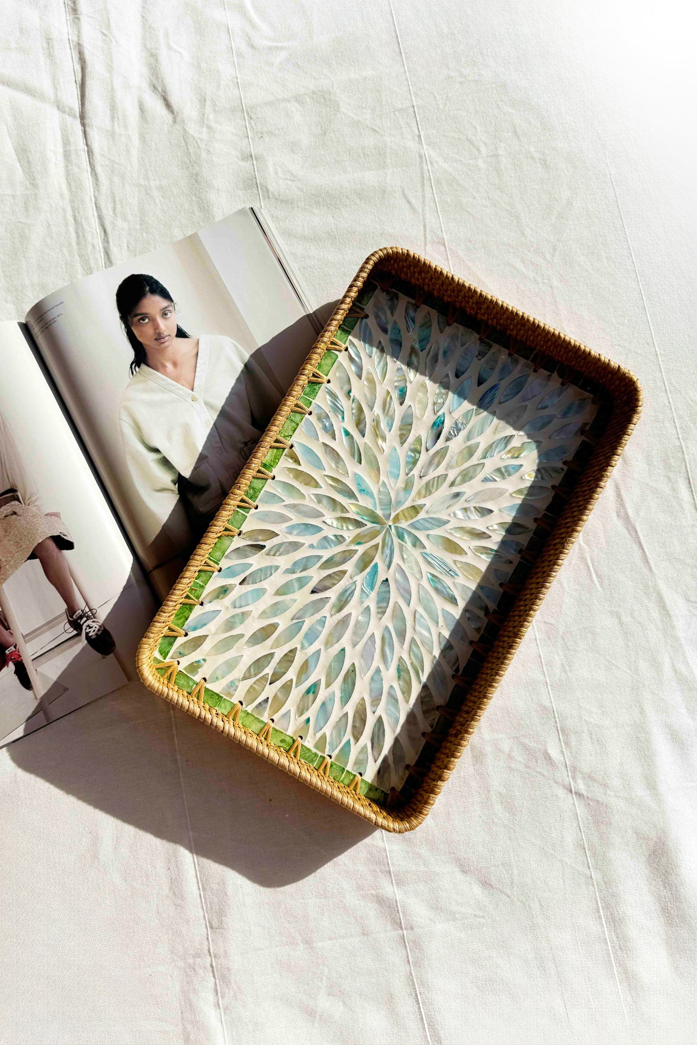 Brooke Tray Set - Aqua | Sage and Paige AUS.