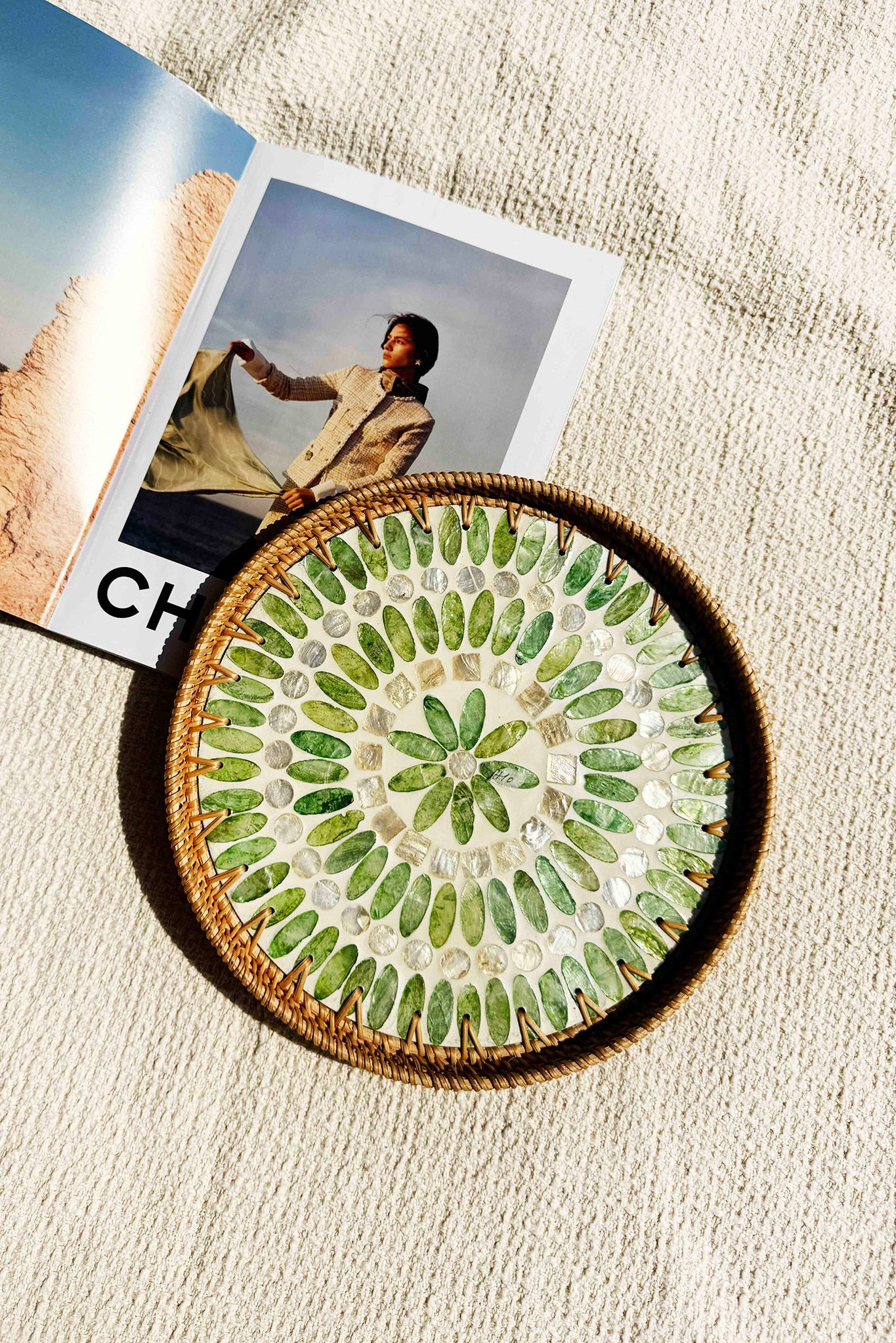 Celestial Bloom Tray Set - Olive | Sage and Paige AUS.