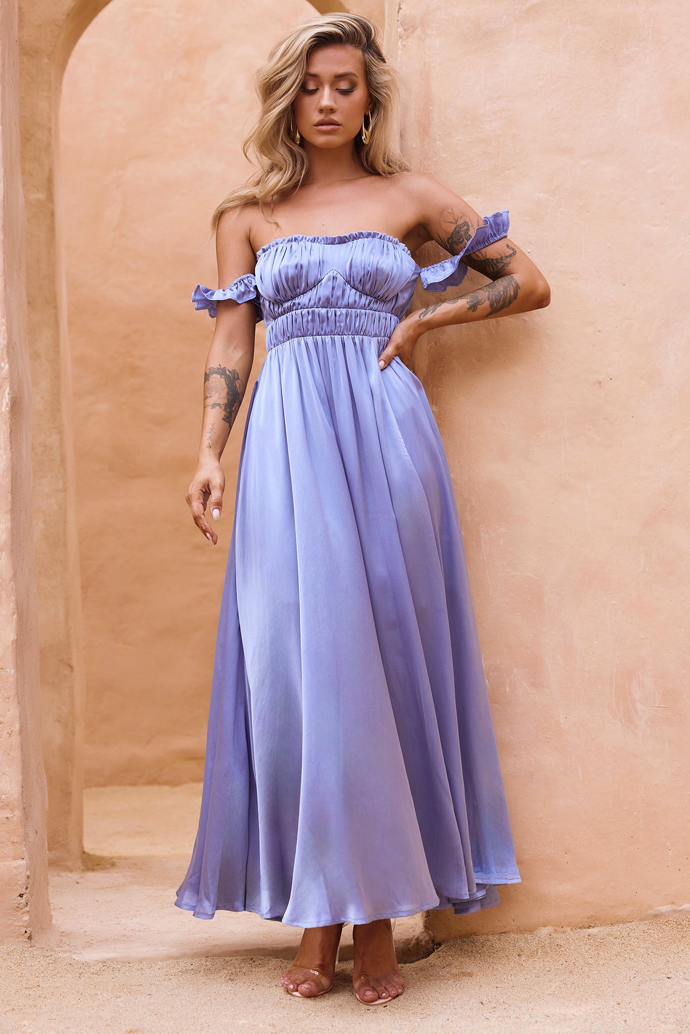Best Night Maxi Dress - Midnight Blue | Sage and Paige AUS.